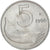 Moeda, Itália, 5 Lire, 1996, Rome, EF(40-45), Alumínio, KM:92