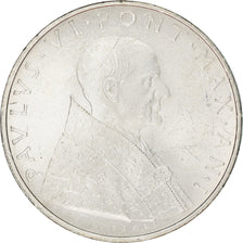 Coin, VATICAN CITY, Paul VI, 500 Lire, 1963, AU(55-58), Silver, KM:83.1