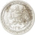 Moneda, Túnez, Muhammad al-Amin Bey, 10 Francs, 1950, Paris, EBC, Plata, KM:1