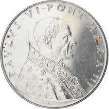 Monnaie, Cité du Vatican, Paul VI, 50 Lire, 1965, TTB+, Stainless Steel