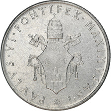 Münze, Vatikanstadt, Paul VI, 2 Lire, 1963, VZ, Aluminium, KM:77.1
