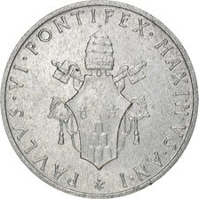 Coin, VATICAN CITY, Paul VI, Lira, 1963, MS(63), Aluminum, KM:76.1