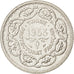 TUNISIA, 10 Francs, 1953, Paris, KM #1, AU(55-58), Silver, Lecompte #351, 10.01