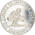 Coin, Yugoslavia, 1984 Winter Olympics Downhill Skiing, 500 Dinara, 1982, BE