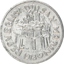 Monnaie, San Marino, Lira, 1978, Rome, TTB+, Aluminium, KM:76
