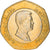 Moneta, Jordania, Abdullah II, 1/2 Dinar, 2000, MS(63), Bimetaliczny, KM:79