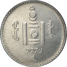 Moneta, Mongolia, 20 Tugrik, 1994, SPL, Alluminio, KM:122