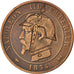 FRANCE, Napoléon III, 10 Centimes, 1854, Lyon, KM #771.4, VF(30-35), Bronze, G..