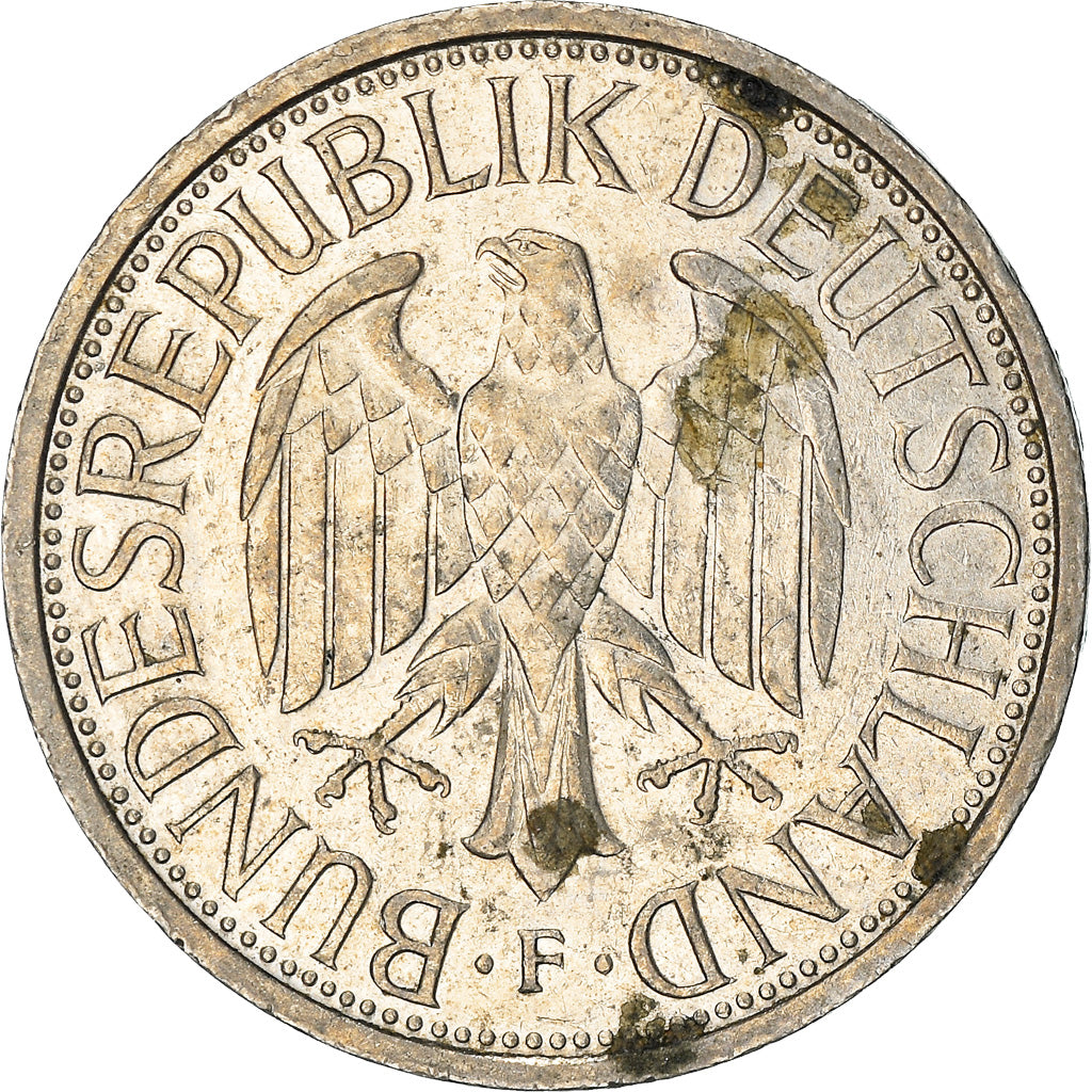 Moeda, ALEMANHA - REPÚBLICA FEDERAL, Mark, 1990, Stuttgart, VF(20-25)