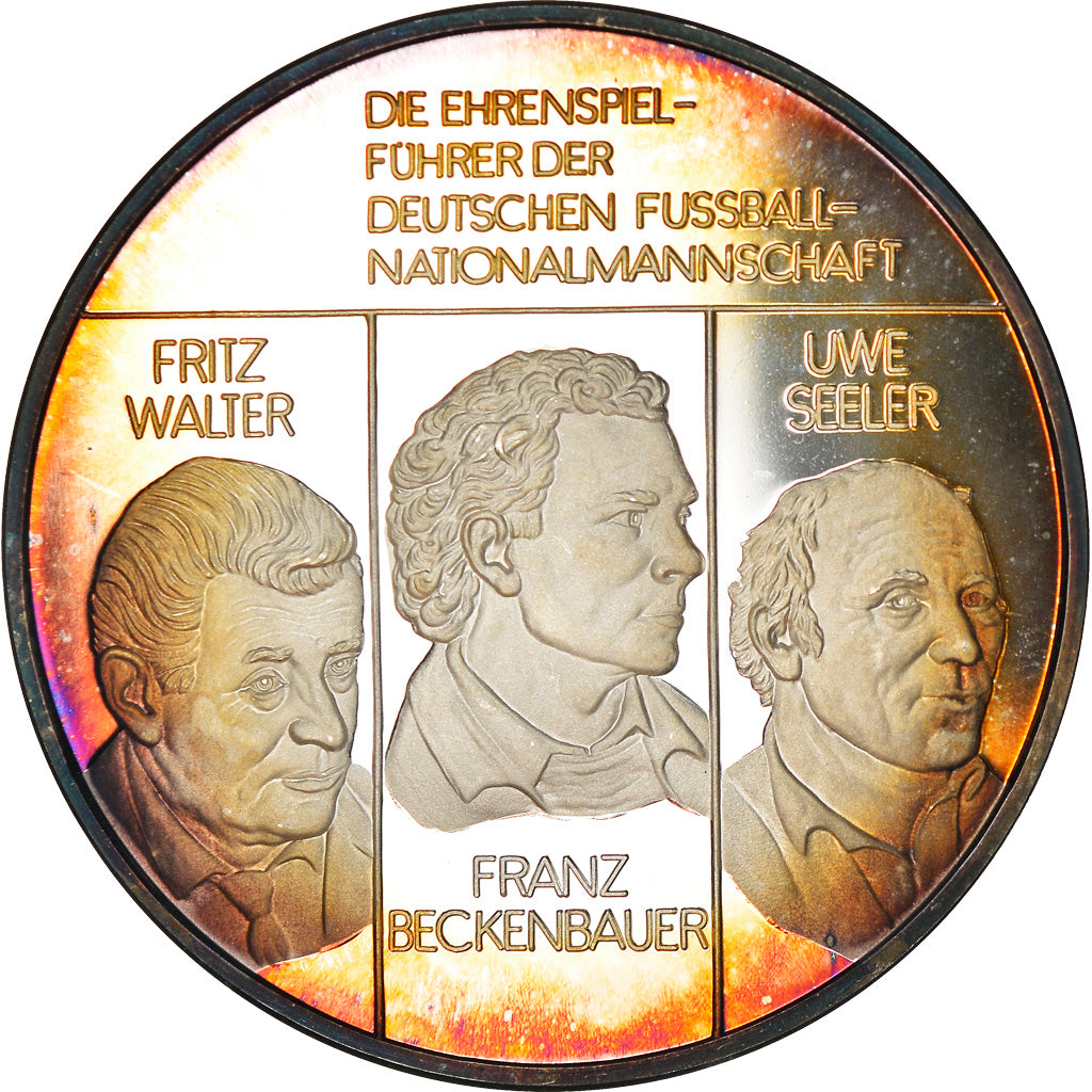 Germany, Token, Fritz Walter Franz Beckenbauer Uwe Seeler, BE, MS(63), Silver
