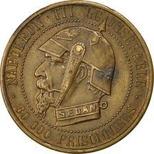 Francia, 5 Centimes, 1870, BB, Bronzo