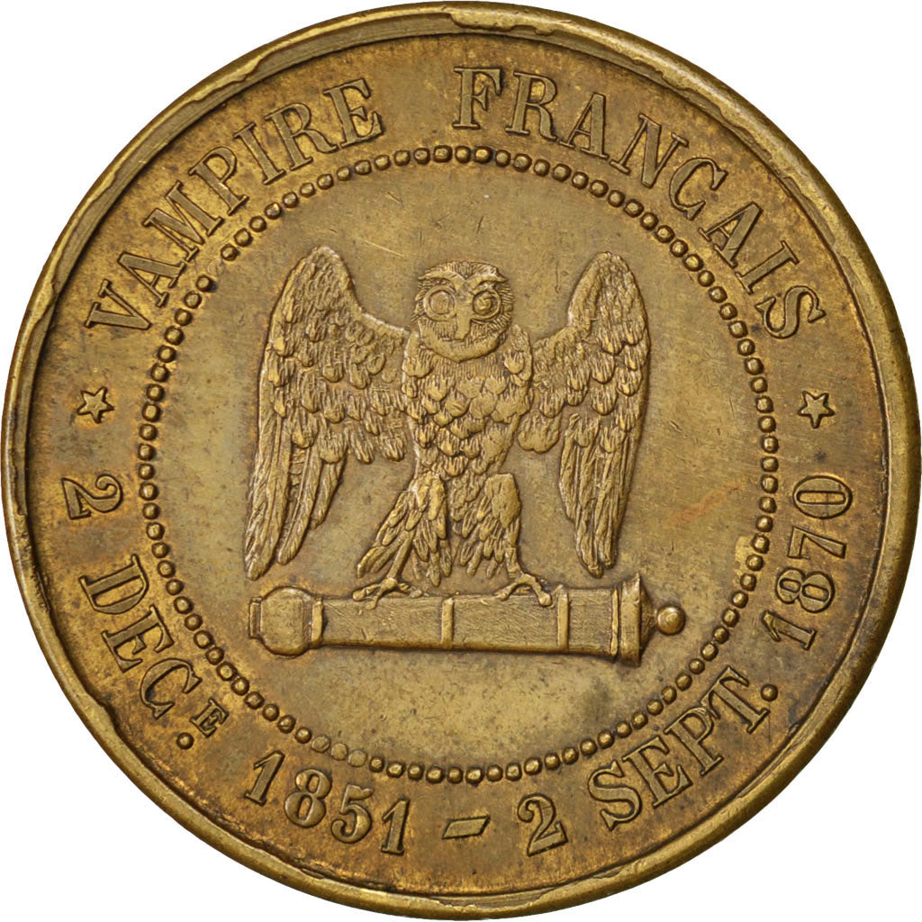 Francia, 5 Centimes, 1870, BB, Bronzo