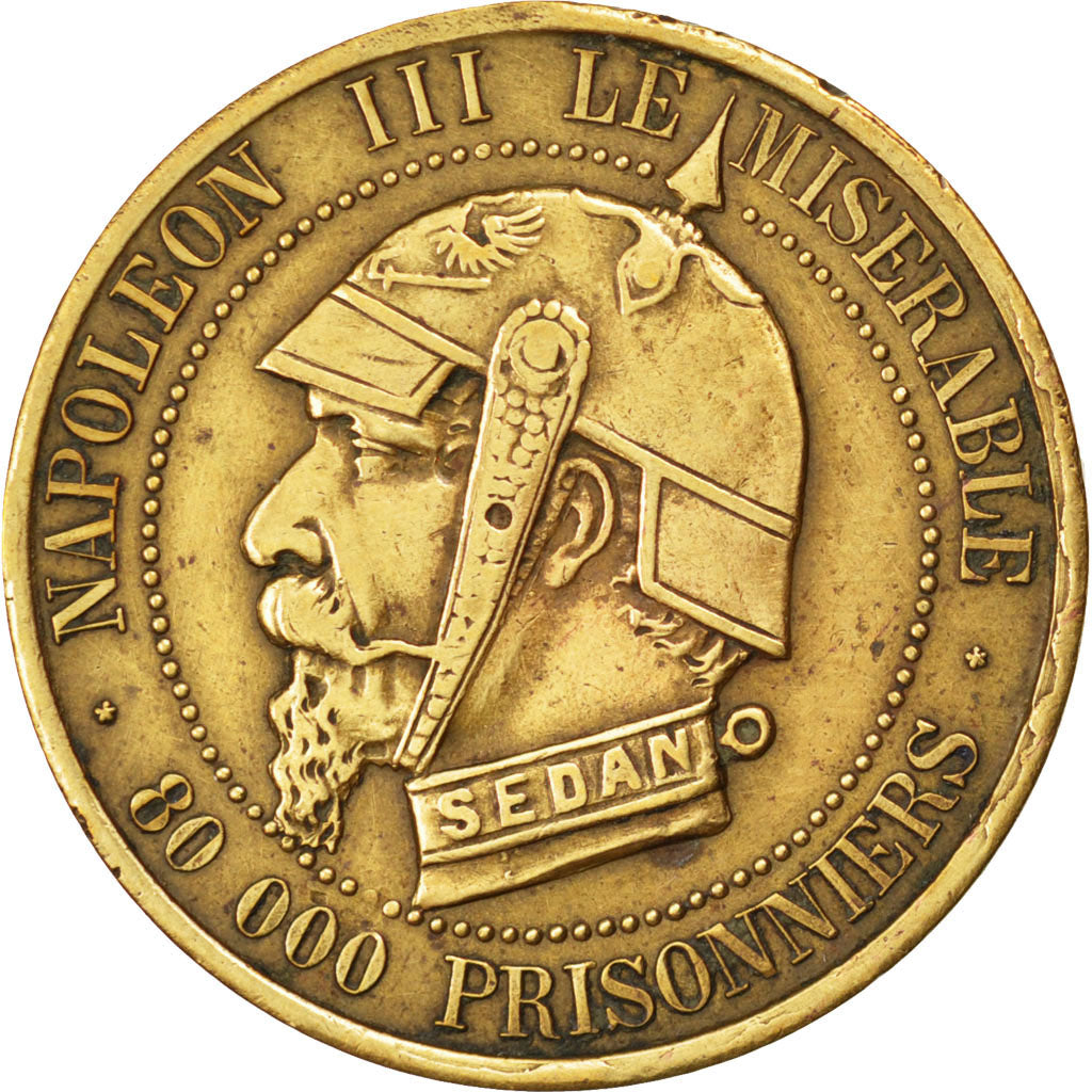 Francia, 5 Centimes, 1870, BB, Ottone