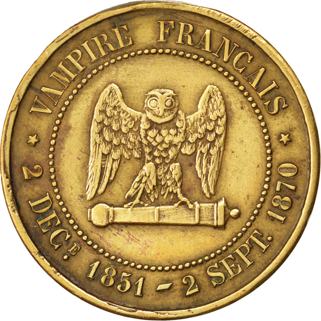 Francia, 5 Centimes, 1870, BB, Ottone