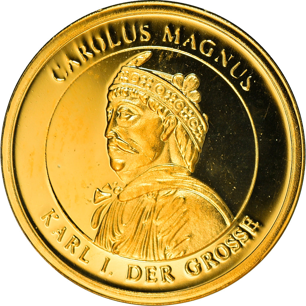 GERMANY - FEDERAL REPUBLIC, 50 Euro, Carolus Magnus, 1996, Fantasy coinage