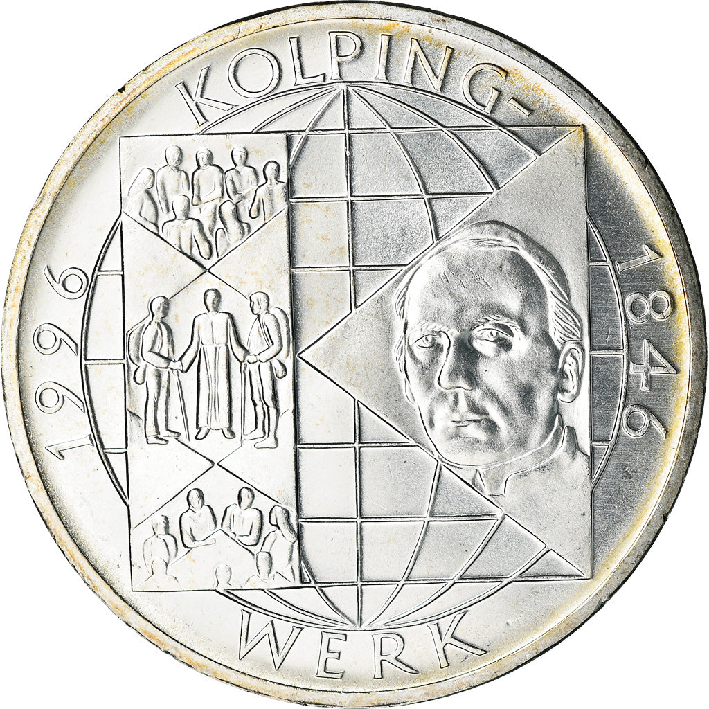 Coin, GERMANY - FEDERAL REPUBLIC, 10 Mark, 1996, Berlin, Germany, MS(65-70)