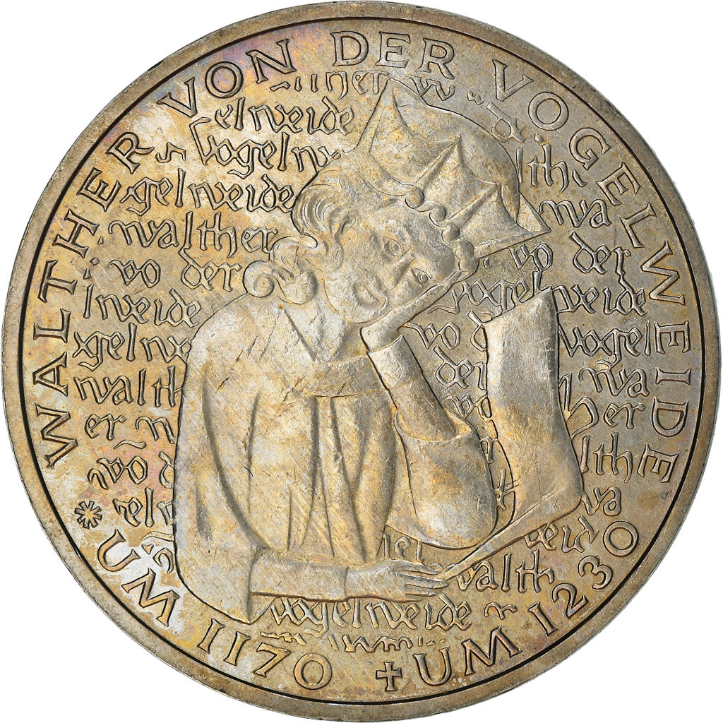 Monnaie, République fédérale allemande, 5 Mark, 1980, Munich, Germany, TTB