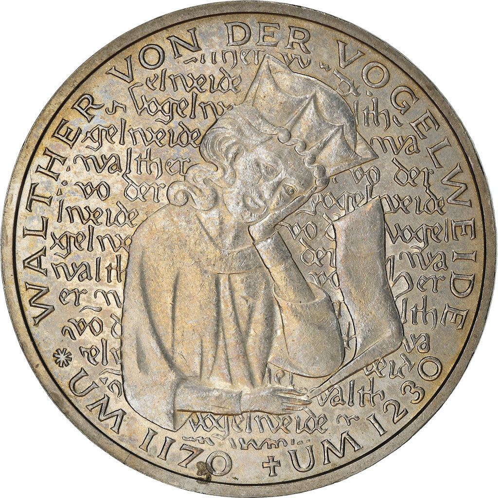 Moneta, GERMANIA - REPUBBLICA FEDERALE, 5 Mark, 1980, Munich, Germany, BB