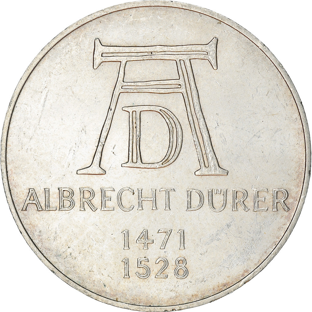 Coin, GERMANY - FEDERAL REPUBLIC, 5 Mark, 1971, Munich, Germany, AU(50-53)