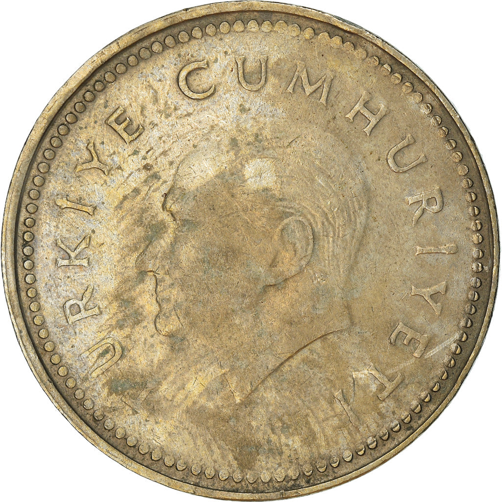 Münze, Türkei, 5000 Lira, 1992, S+, Nickel-Bronze, KM:1025