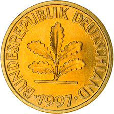 Monnaie, République fédérale allemande, 10 Pfennig, 1997, Munich, BE, SPL