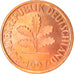 Moneta, GERMANIA - REPUBBLICA FEDERALE, Pfennig, 1997, Stuttgart, BE, SPL