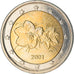Finland, 2 Euro, 2001, Vantaa, EF(40-45), Bi-Metallic, KM:105