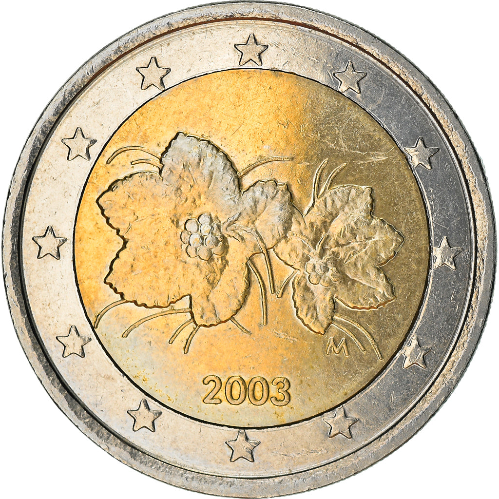 Finnland, 2 Euro, 2003, Vantaa, SS, Bi-Metallic, KM:105