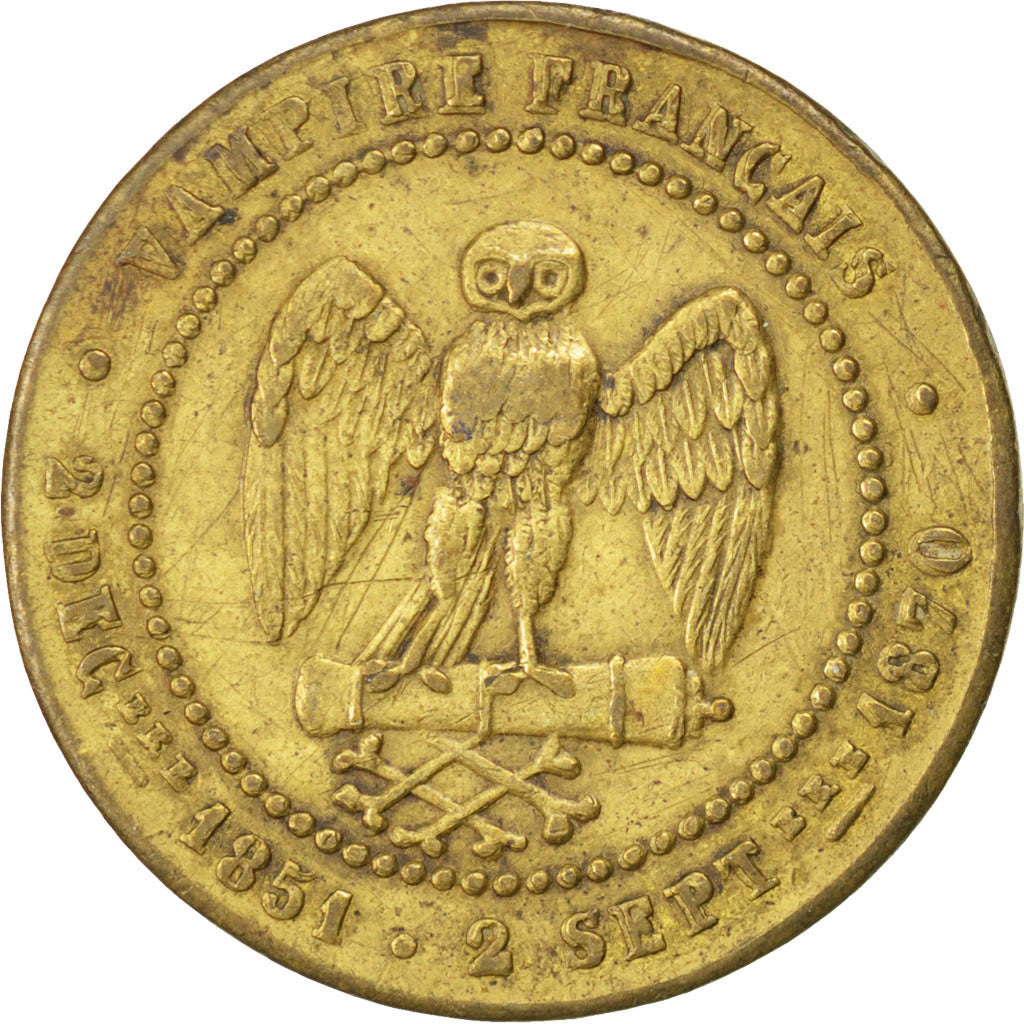 Francia, 5 Centimes, 1870, BB, Ottone