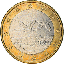 Finlandia, Euro, 2002, Vantaa, EF(40-45), Bimetaliczny, KM:104