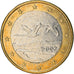 Finlande, Euro, 2002, Vantaa, TTB, Bi-Metallic, KM:104