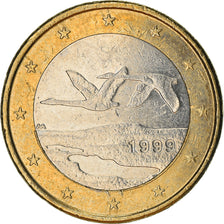 Finlândia, Euro, 1999, Vantaa, VF(30-35), Bimetálico, KM:104