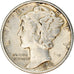 Moneda, Estados Unidos, Mercury Dime, Dime, 1941, U.S. Mint, Philadelphia, MBC