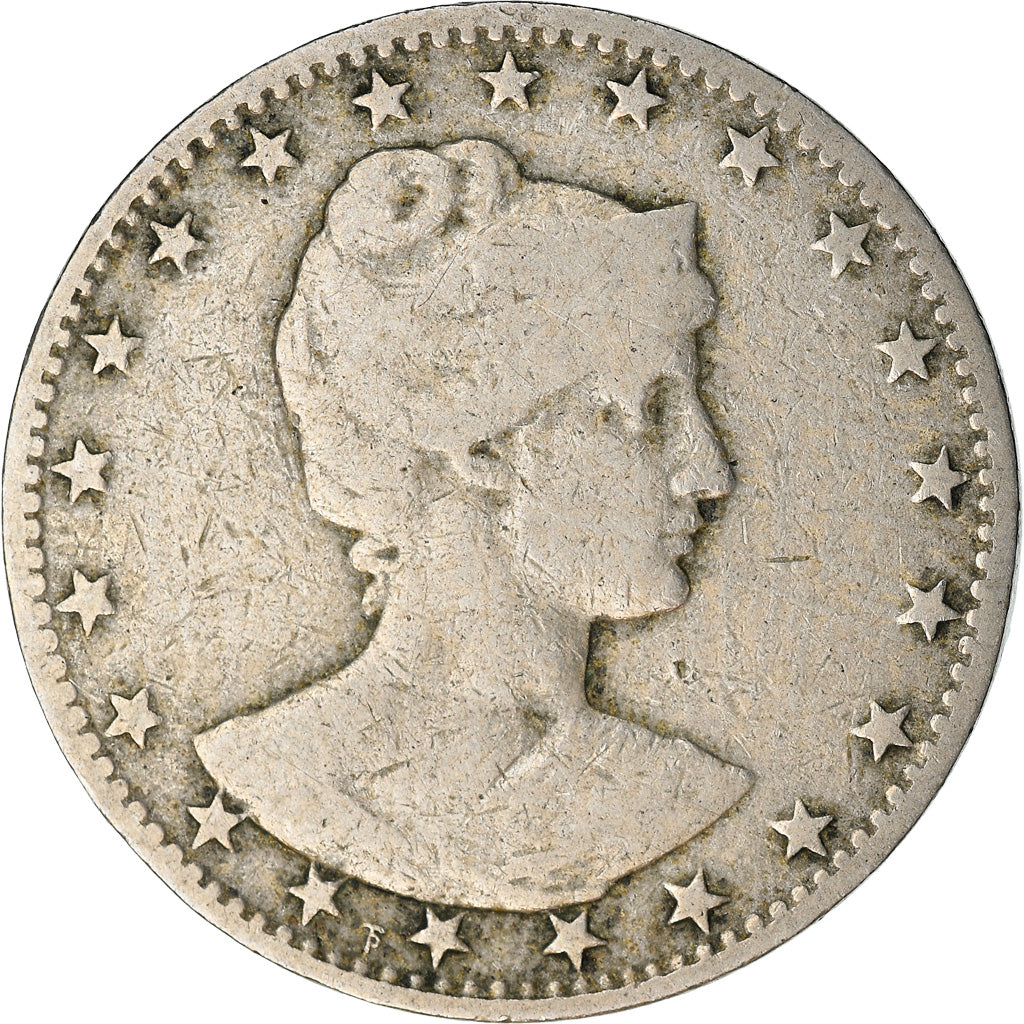 Moneta, Brasile, 200 Reis, 1889, MB, Rame-nichel, KM:504