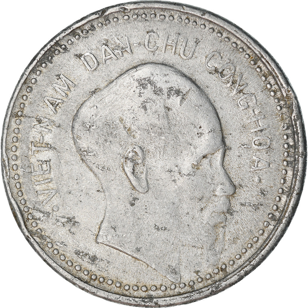 Coin, Vietnam, Dong, 1946, VF(30-35), Aluminum, KM:3