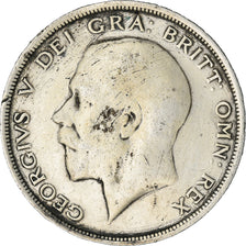 Coin, Great Britain, 1/2 Crown, 1914, F(12-15), Silver