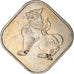 Moneta, Myanmar, 10 Pyas, 1963, BB+, Rame-nichel, KM:34
