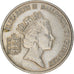 Moneda, Guernsey, Elizabeth II, 5 Pence, 1987, British Royal Mint, MBC, Cobre -