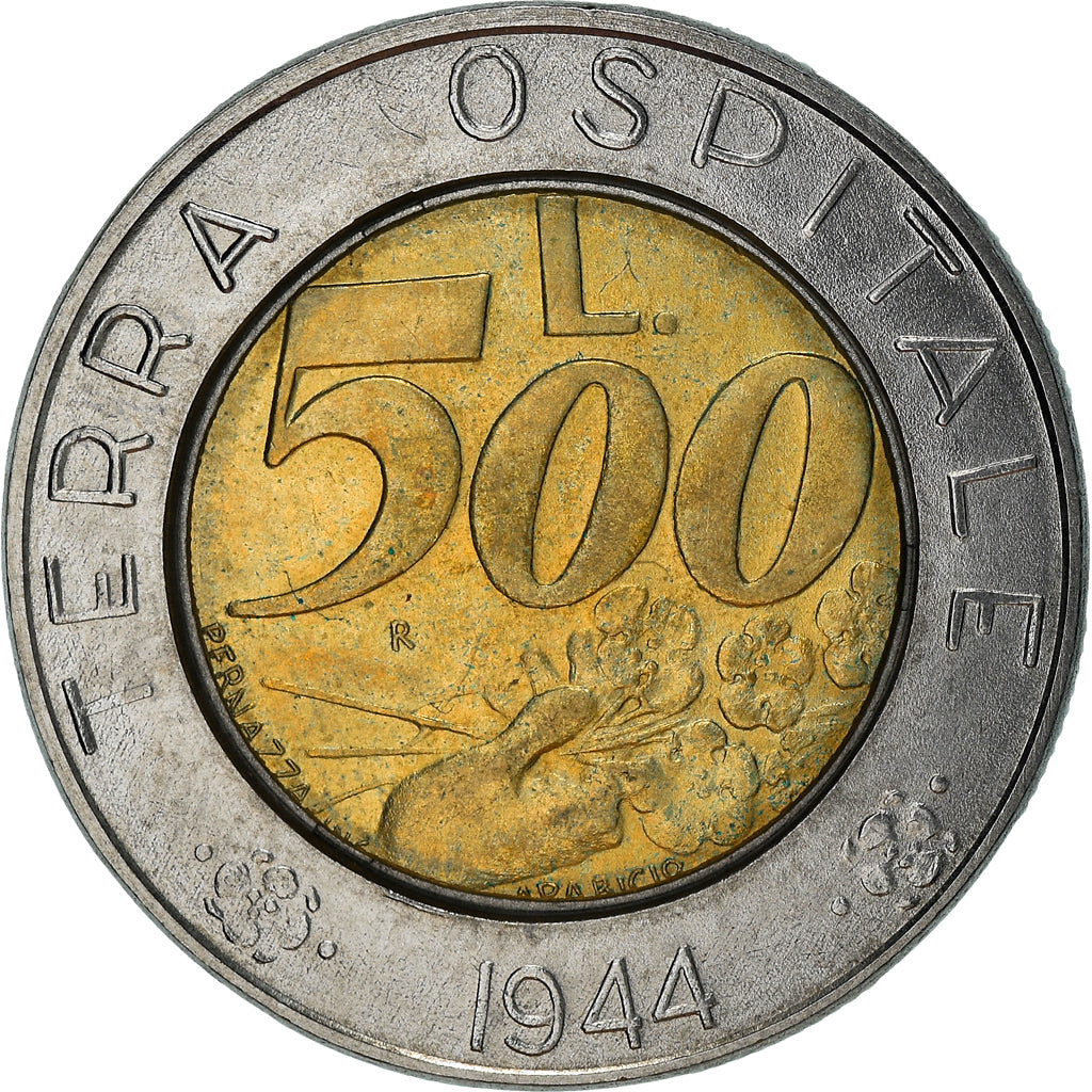 Moneta, San Marino, 500 Lire, 1991, Rome, SPL, Bi-metallico, KM:269