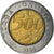 Moneda, San Marino, 500 Lire, 1991, Rome, EBC+, Bimetálico, KM:269