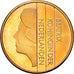 Moneta, Holandia, Beatrix, 5 Gulden, 1988, BE, EF(40-45), Brąz pokryty Niklem