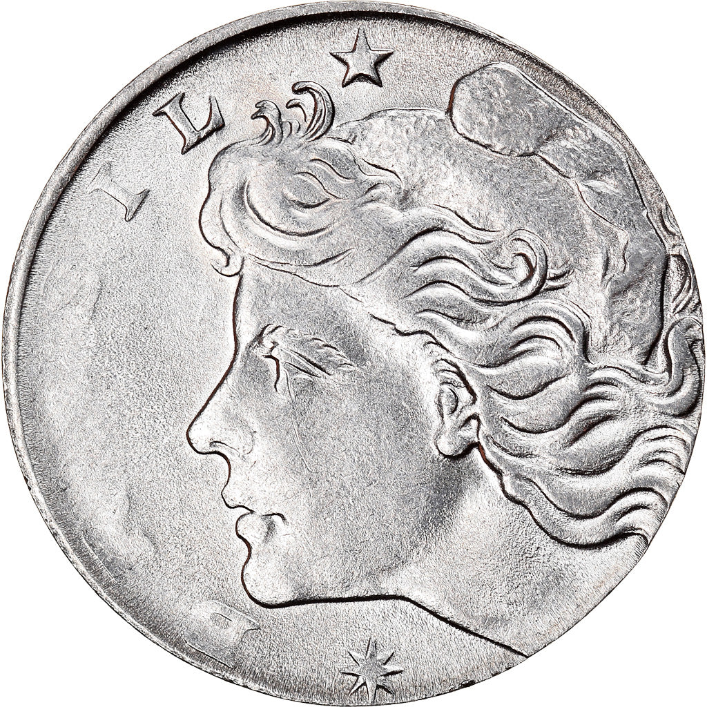 Monnaie, Brésil, 10 Centavos, 1974, planchet error, SUP, Stainless Steel