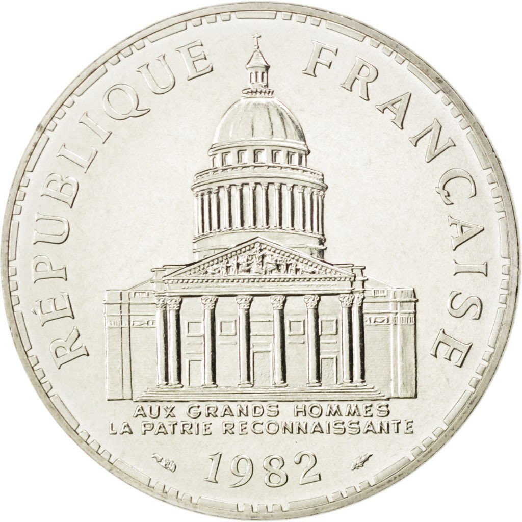 Vème République, 100 Francs Panthéon 1982, KM 951.1