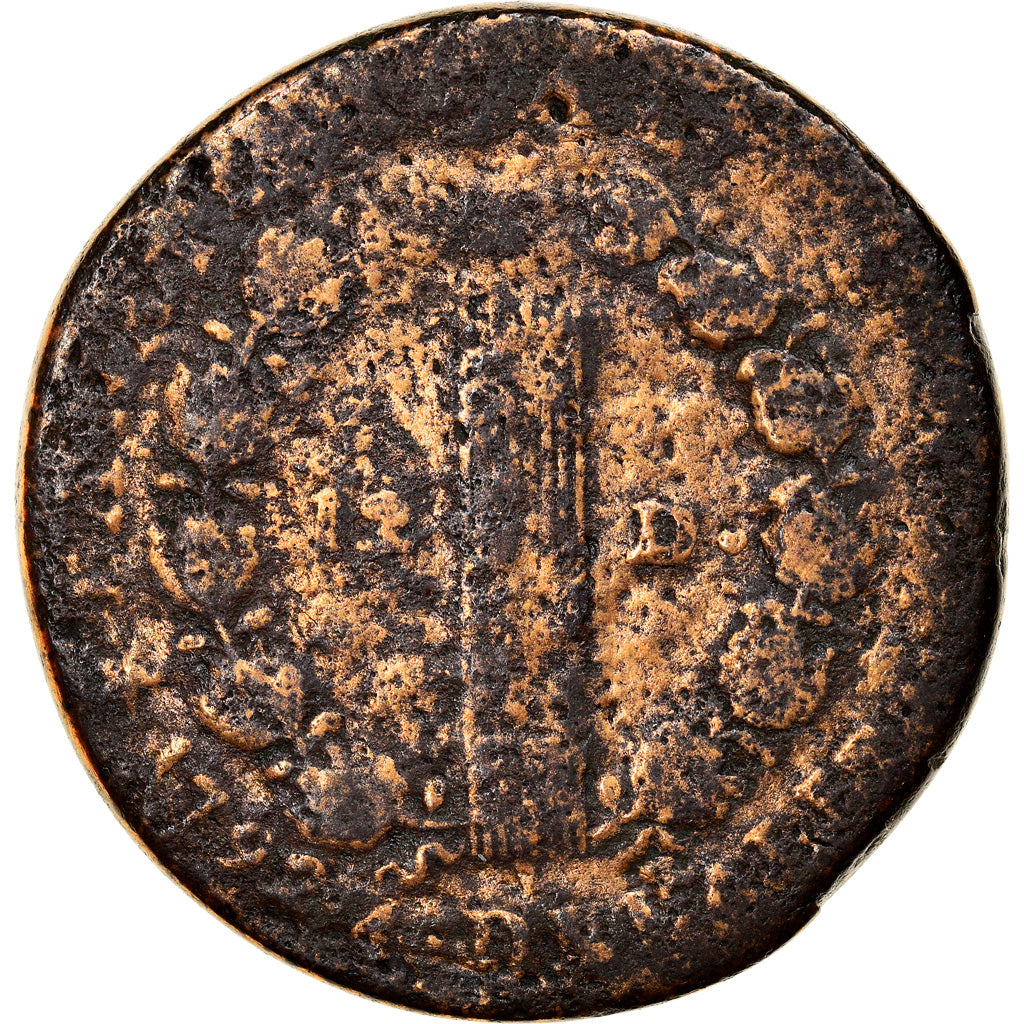 Munten, Frankrijk, Louis XVI, 12 Deniers, 1792, Marseille, ZG, Koper, KM:600.11
