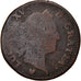 Moneta, Francia, Louis XV, Sol, 1774, Strasbourg, B, Rame