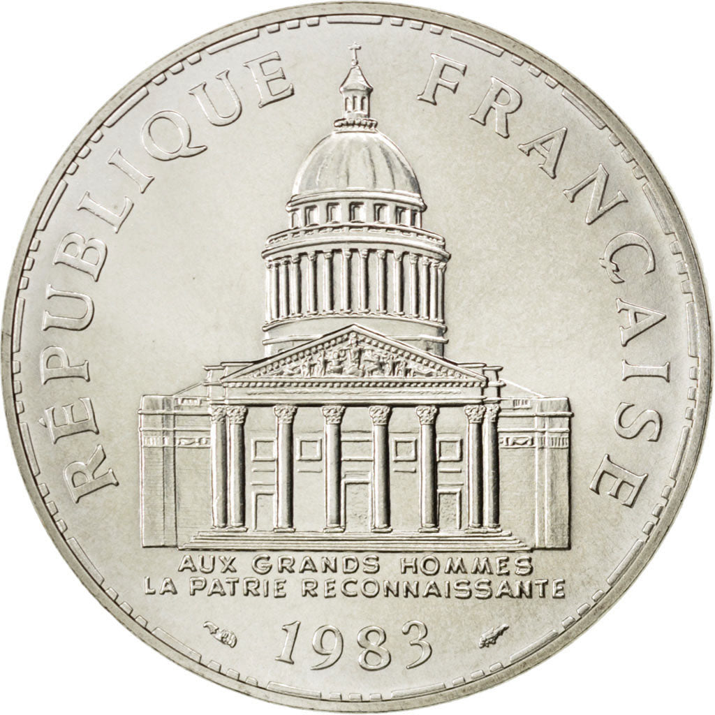 Vème République, 100 Francs Panthéon 1983, KM 951.1