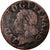 Moneda, Francia, Louis XIII, Double Tournois, 1643, BC, Cobre, CGKL:516