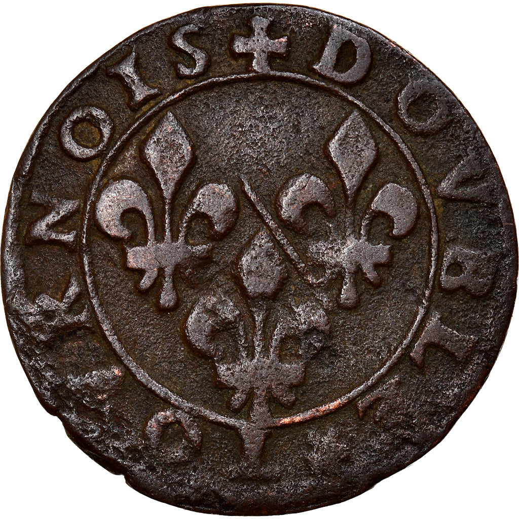 Moneta, Francia, CHÂTEAU-REGNAULT, François de Bourbon-Conti, Double Tournois