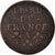 Moneta, Francja, Louis XIV, Liard de France au buste juvénile, deuxième type