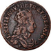 Moneta, Francia, Louis XIV, Liard de France au buste juvénile, deuxième type